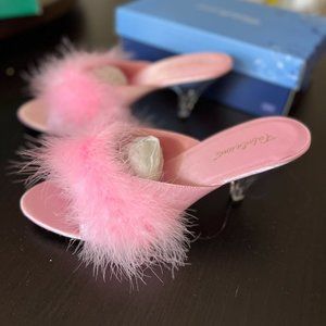 Fabulicious Belle Marabou Slipper